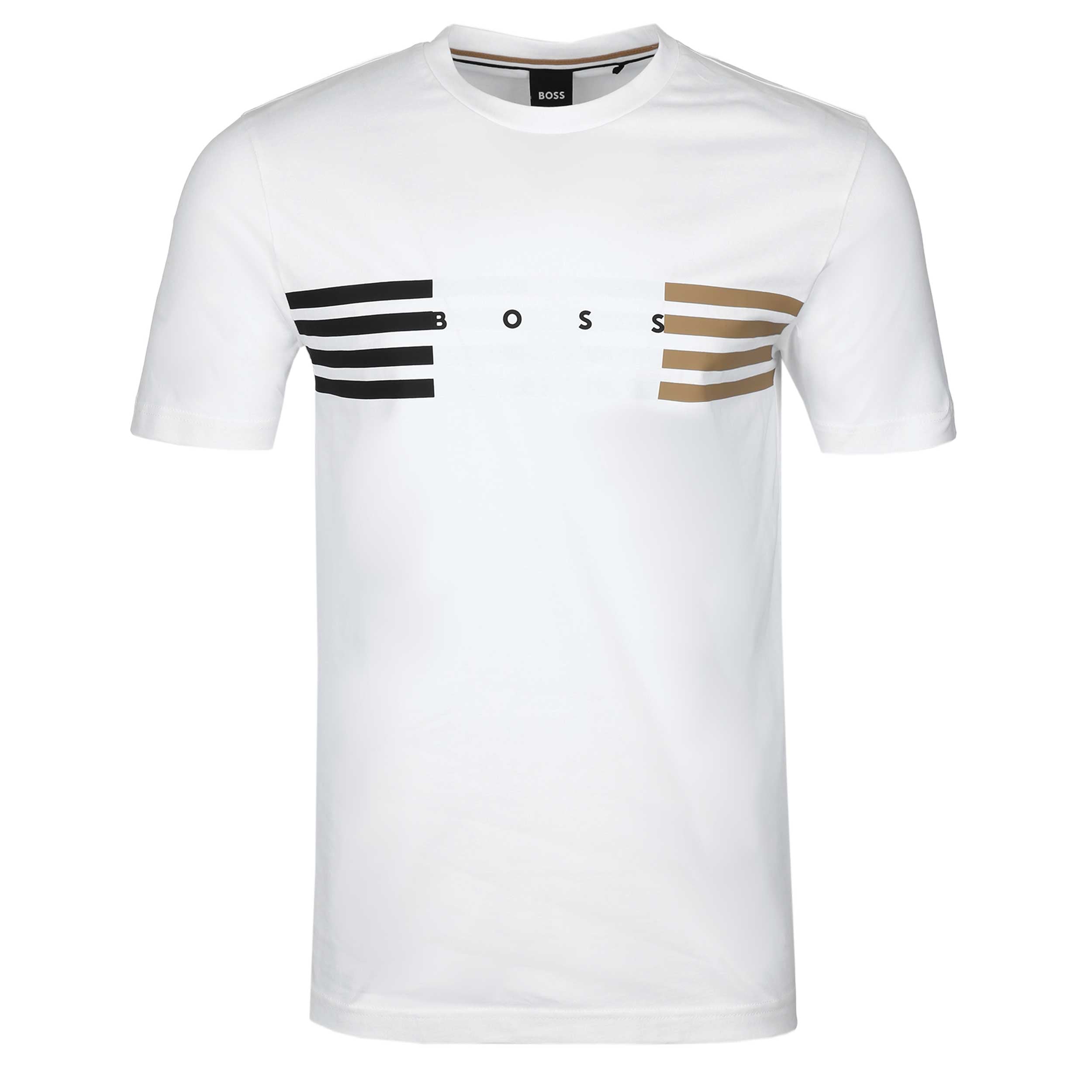 BOSS Tiburt 332 T Shirt in White BOSS Norton Barrie