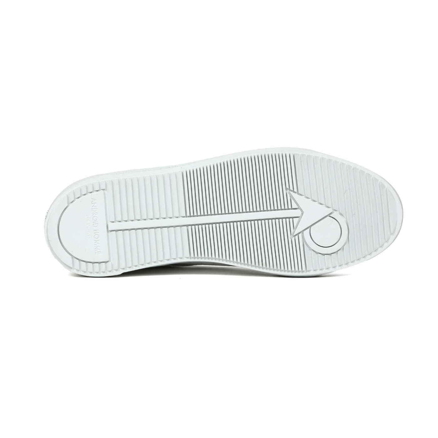 Android Homme Venice Trainer in White Caiman Croc Sole