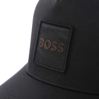 BOSS Elliot PL Cap in Black Logo