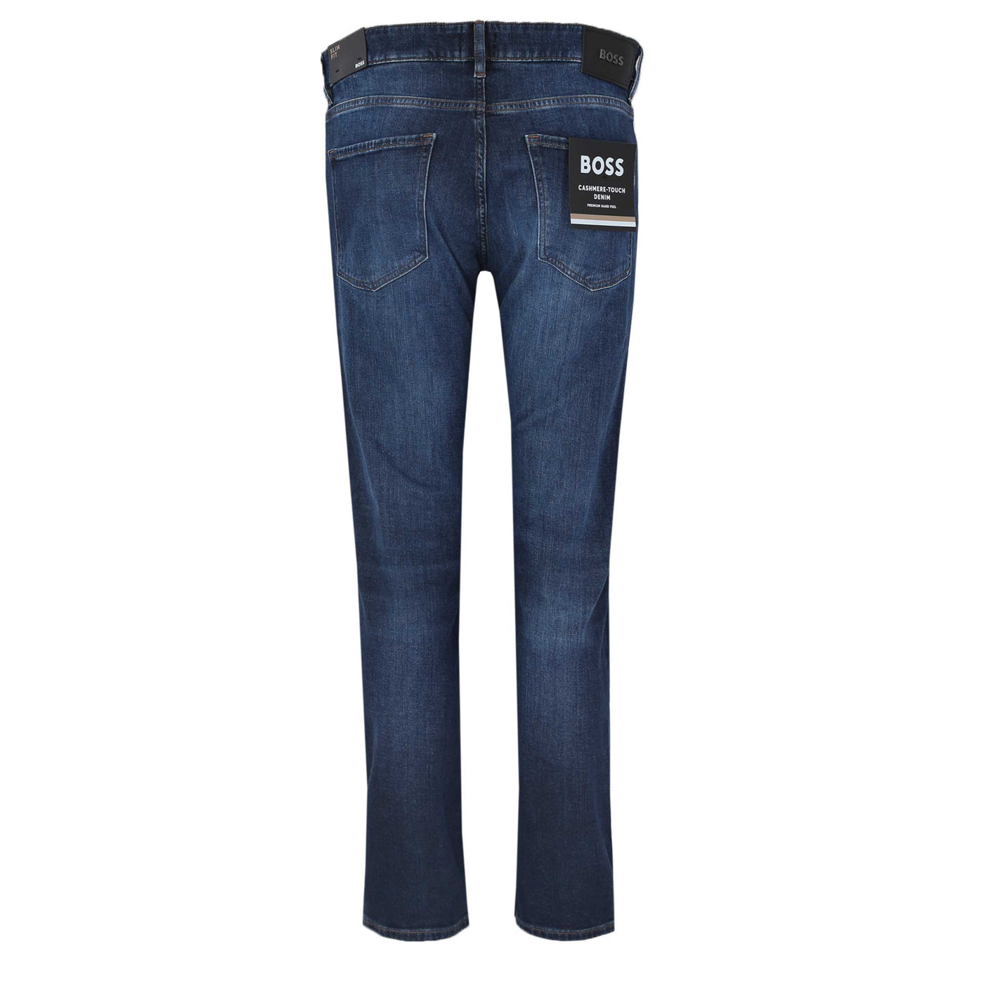 BOSS H-Delaware Jean in Mid Blue Denim Back