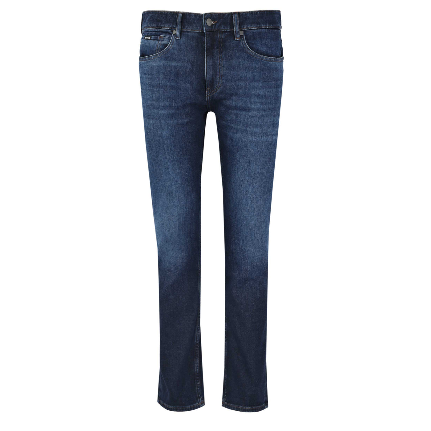 BOSS H-Delaware Jean in Mid Blue Denim