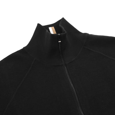 BOSS H Domico Knitwear in Black Neck