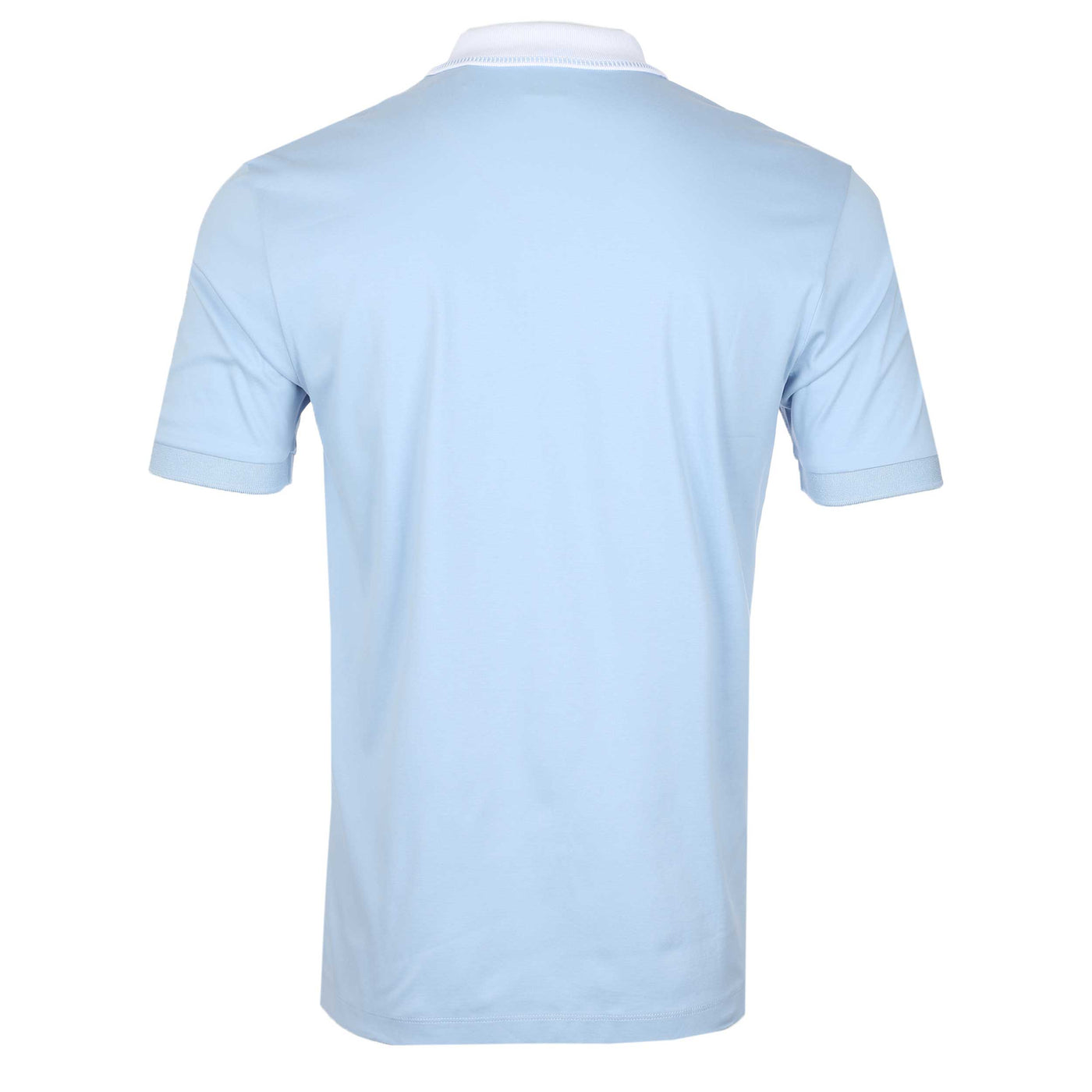 BOSS H Phillipson 199 Polo Shirt in Light Blue Back