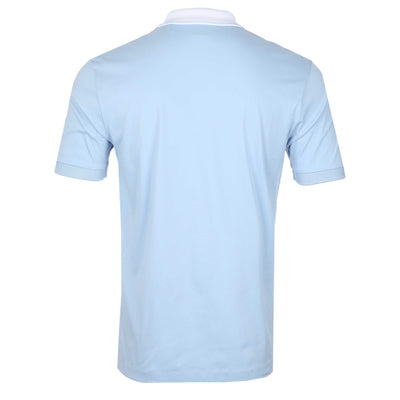 BOSS H Phillipson 199 Polo Shirt in Light Blue Back