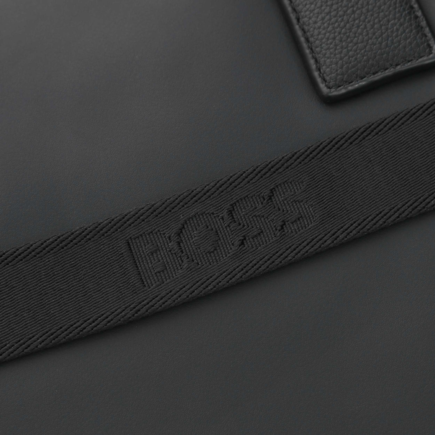 BOSS Jareth Doc Case Bag in Black Detail