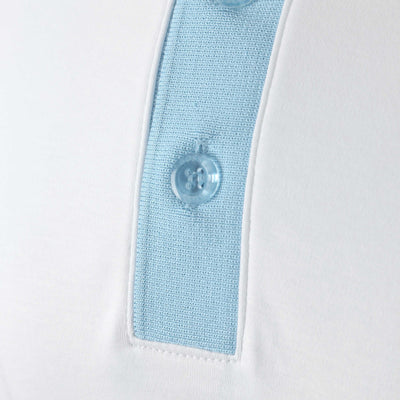 BOSS Paddy 3 Polo Shirt in White Placket