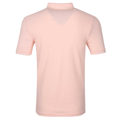 BOSS Passenger Polo Shirt in Pink Back