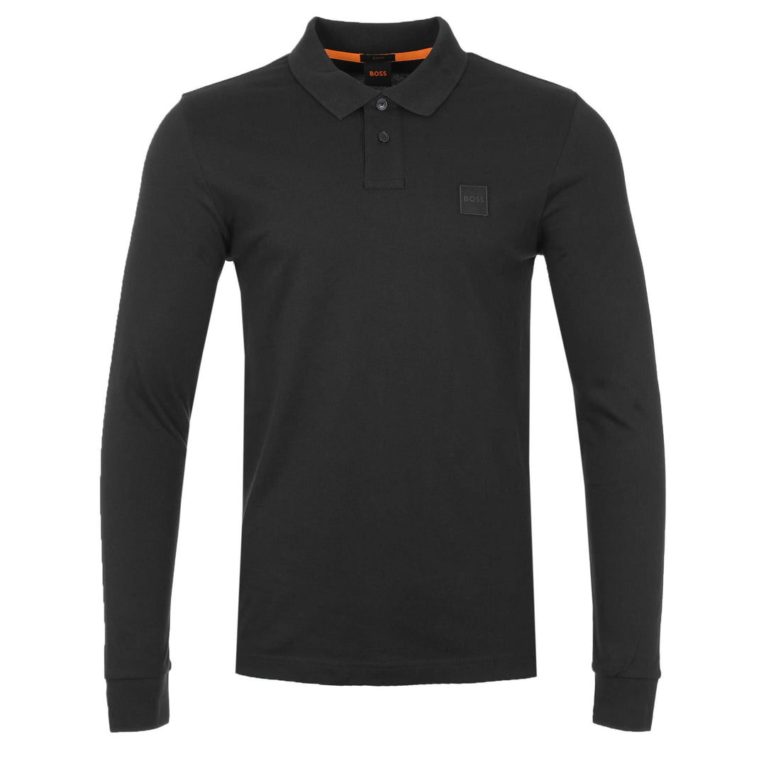 Long sleeve boss polo best sale