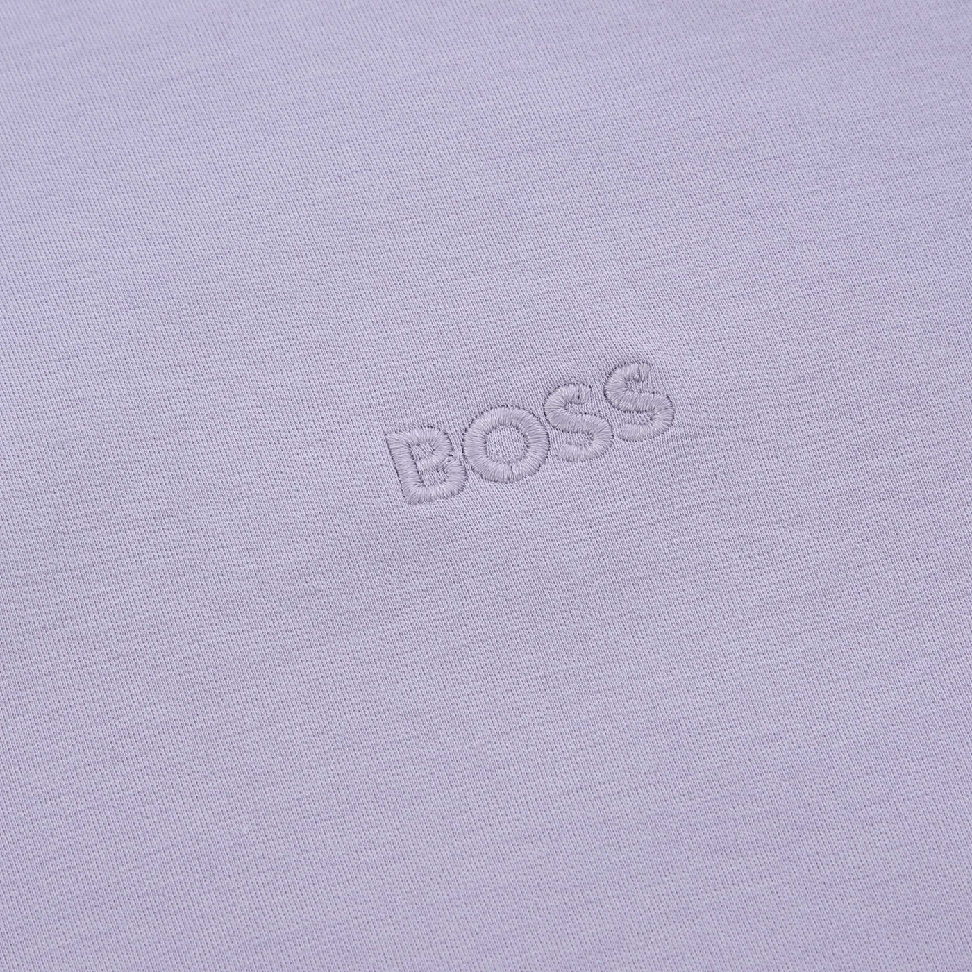 BOSS Pe Interlock Polo Shirt in Lilac