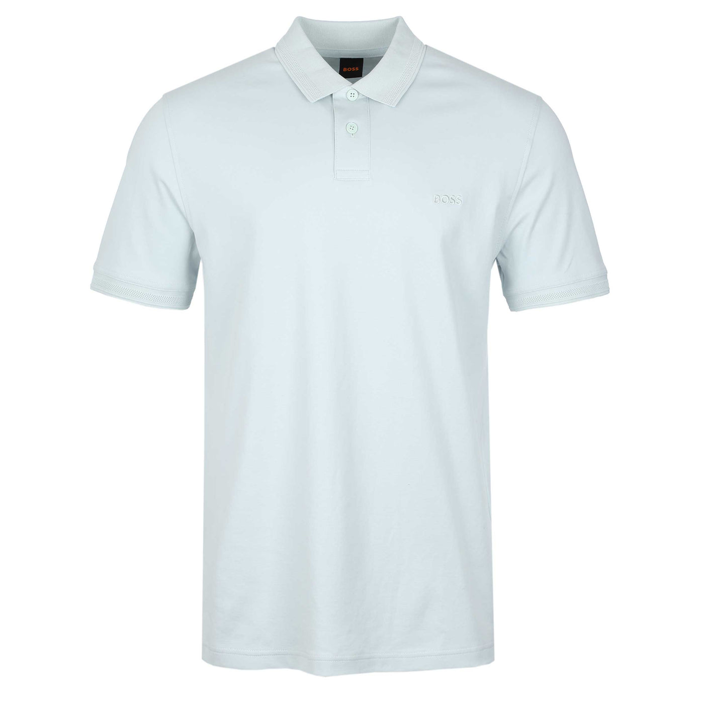 BOSS Pe Interlock Polo Shirt in Mint