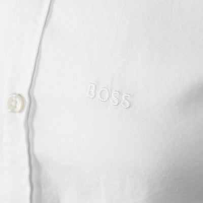 BOSS Rose 2E SS Shirt in White Logo