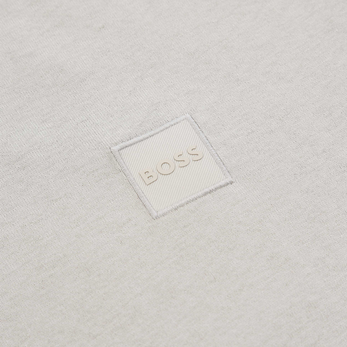 BOSS Tales T-Shirt in Light Beige Logo