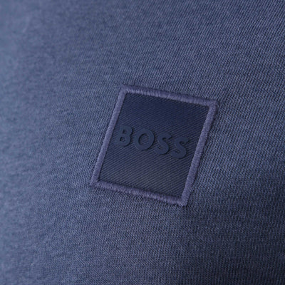 BOSS Tales T-Shirt in Navy Marl Logo