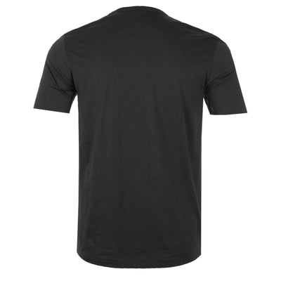 BOSS Tee Curved T-Shirt in Black Back