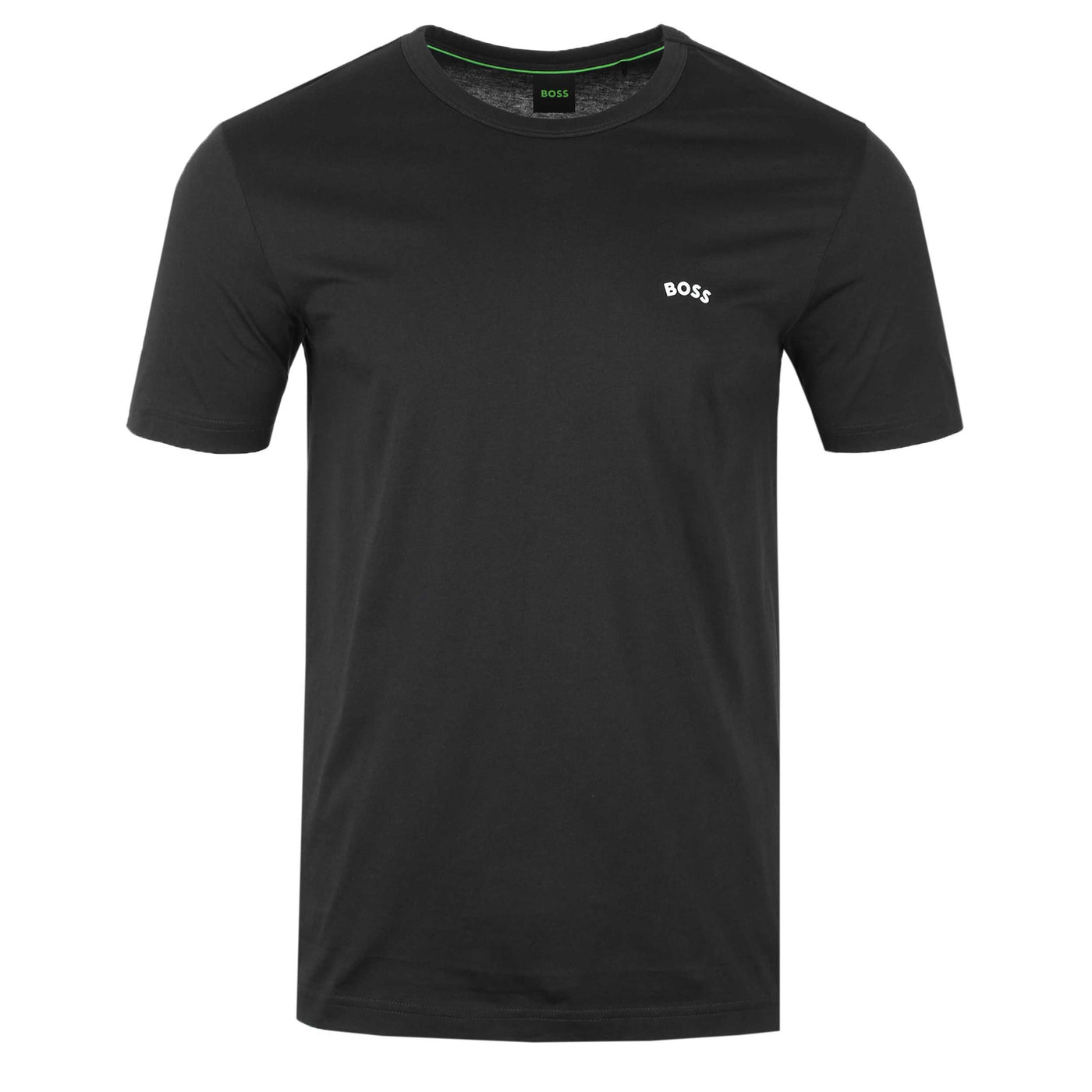 BOSS Tee Curved T-Shirt in Black