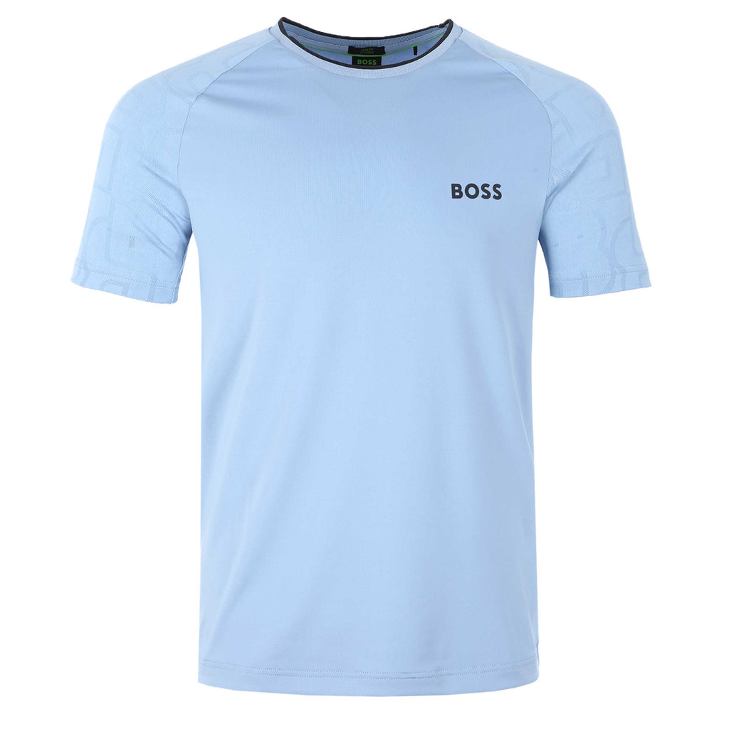 BOSS Tee MB 3 T Shirt in Sky Blue BOSS Norton Barrie