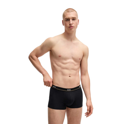 BOSS Trunk 5P Essential Underwear in Black Multi Model