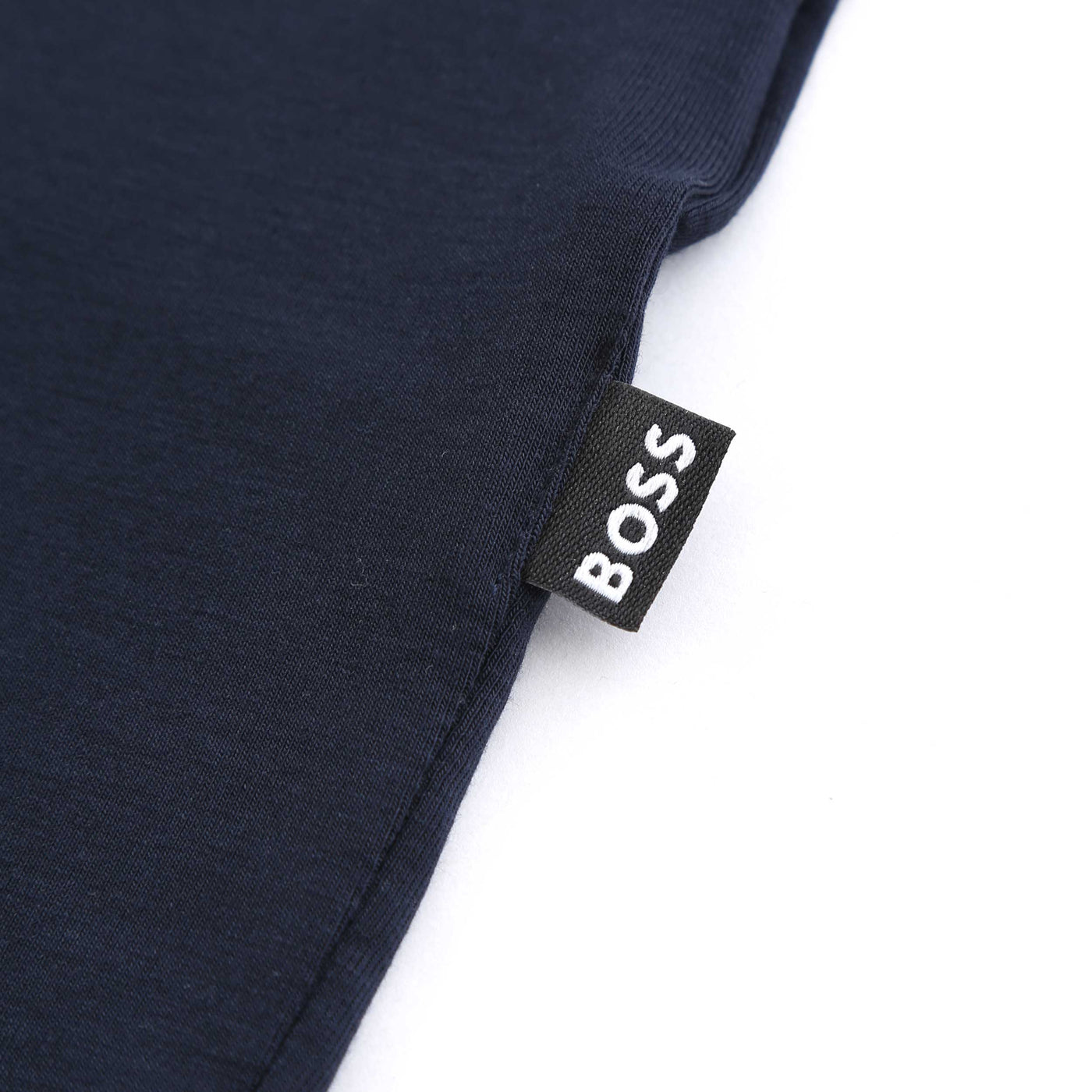 BOSS Tshirt RN 3P Bamboo T-Shirt in Grey, Navy & Black Logo Tab