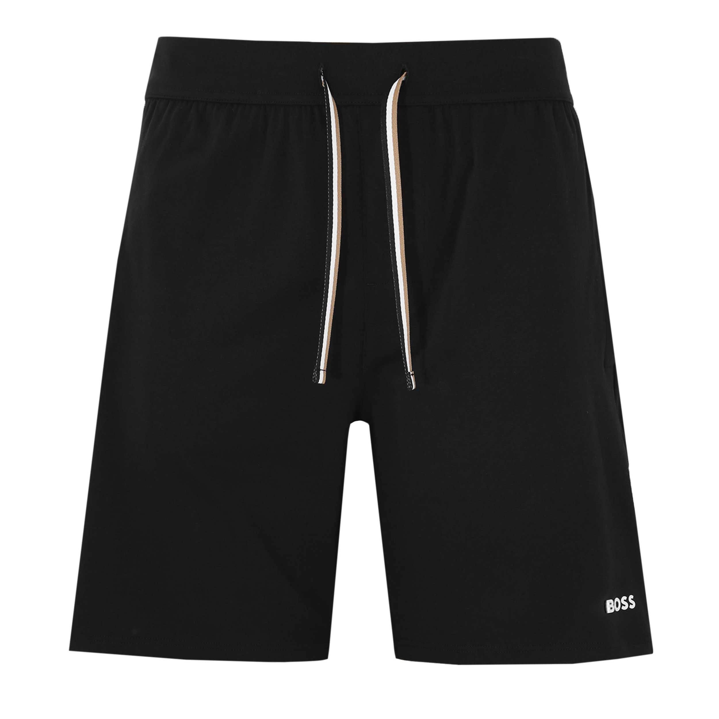 BOSS Unique Shorts CW Sweat Short in Black | BOSS | Norton Barrie