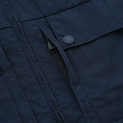 Barbour Gorley Casual Jacket in Navy Zip