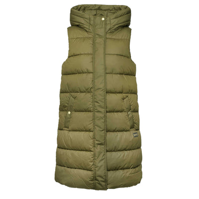 Barbour Greyson Ladies Quilted Gilet in Empire Green