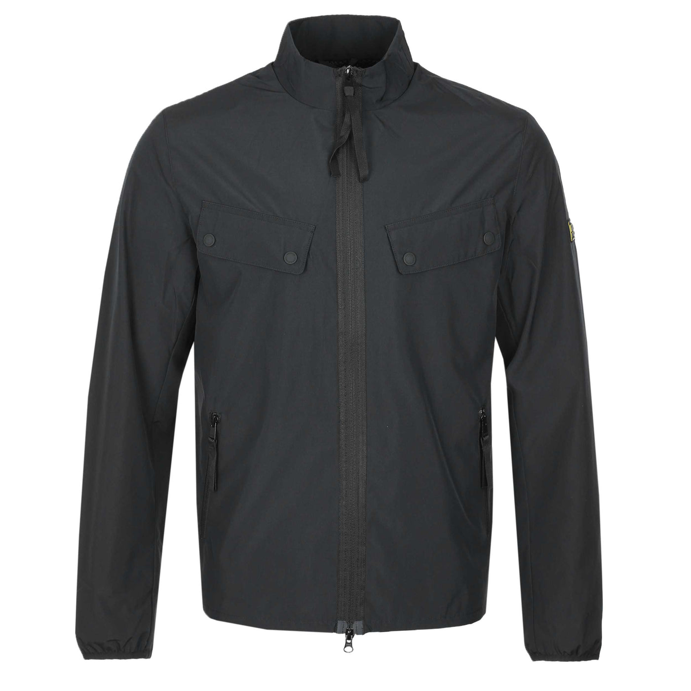 Barbour Re-Duke Showerproof Jacket in Black Front