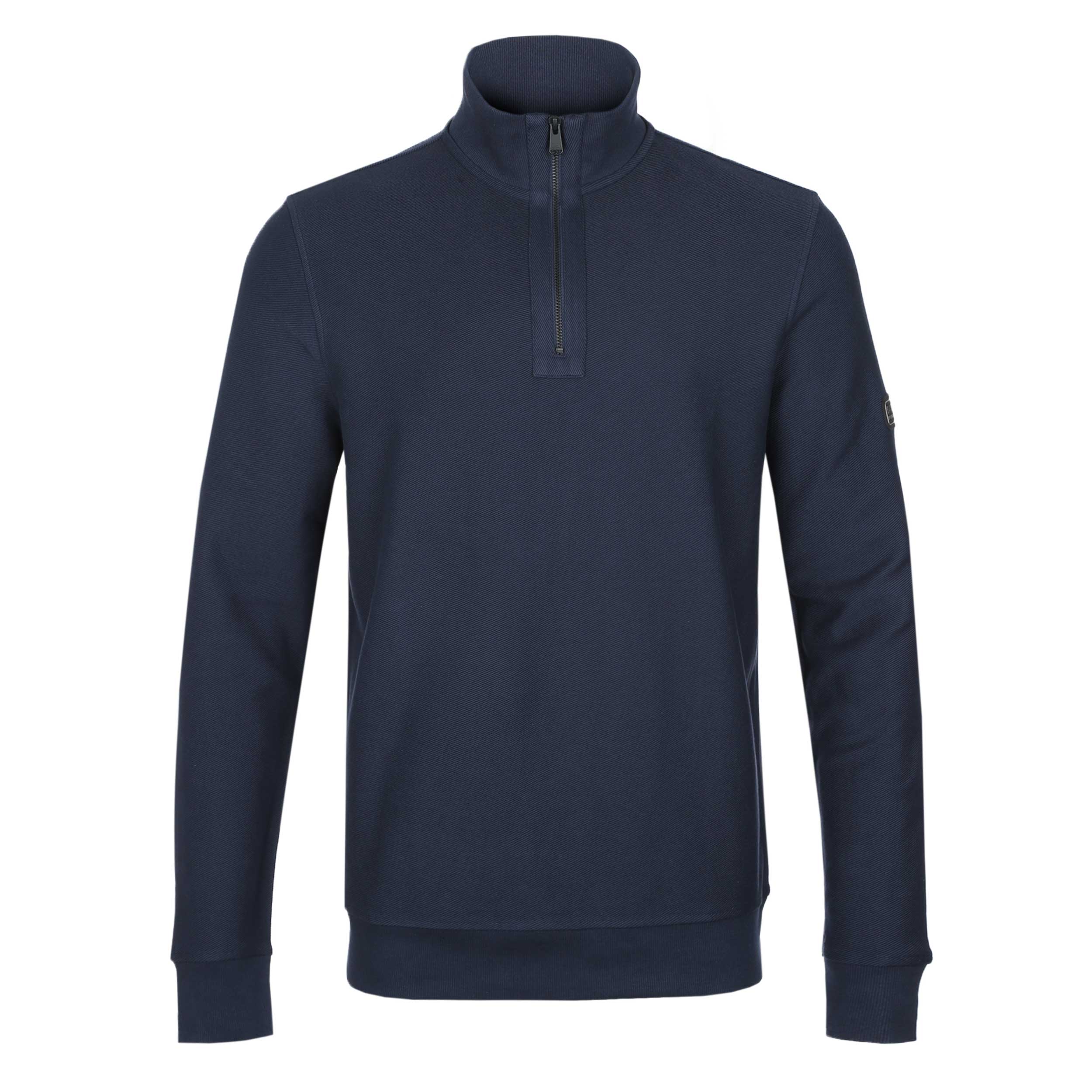 Barbour Samuel Funnel Neck Sweatshirt in Navy