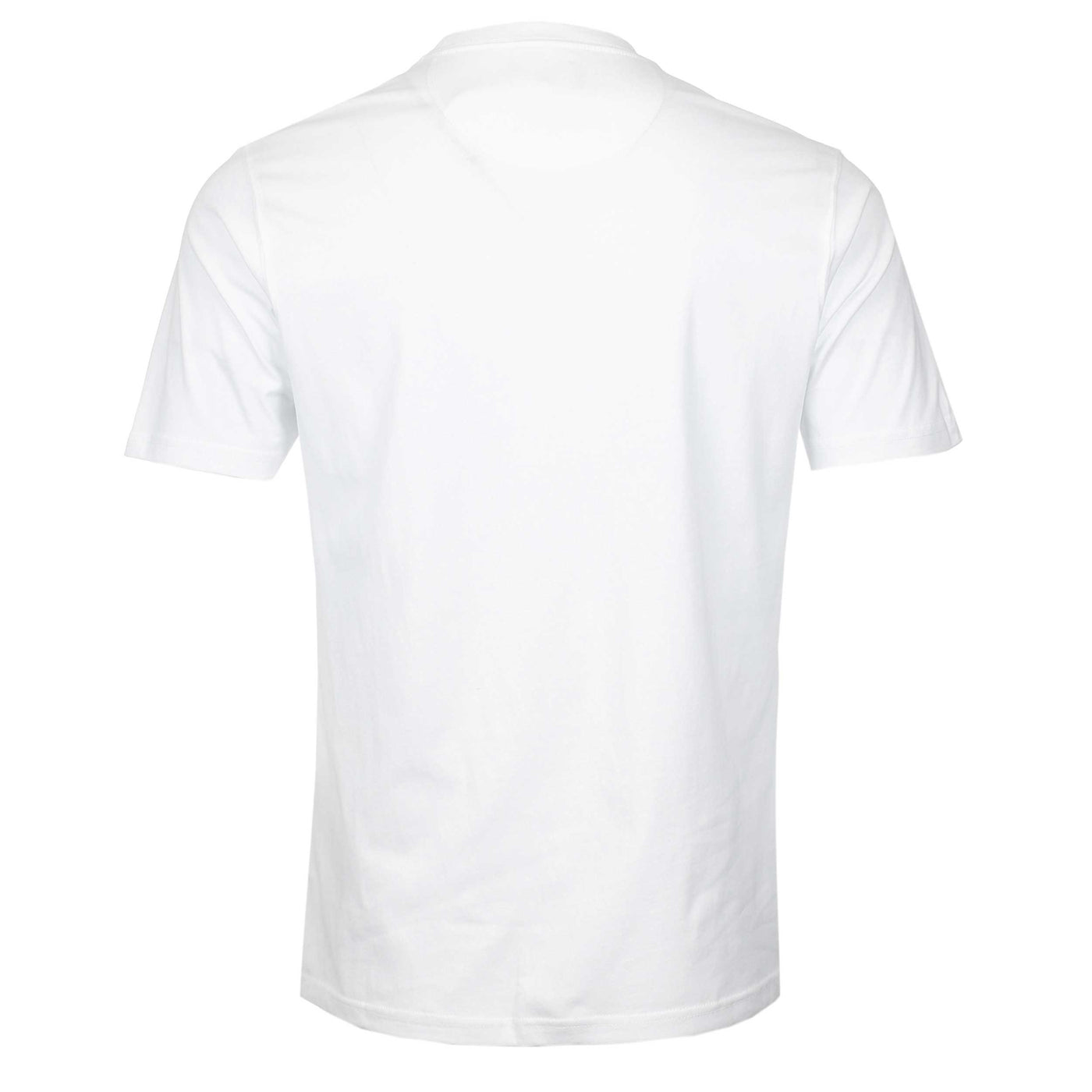 Barbour Small Logo T Shirt in White Back