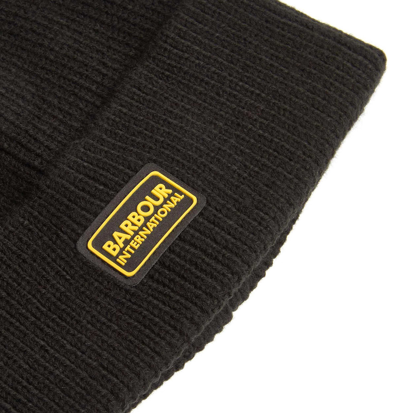 Barbour Sweeper Legacy Beanie & Scarf Gift Set in Black Logo