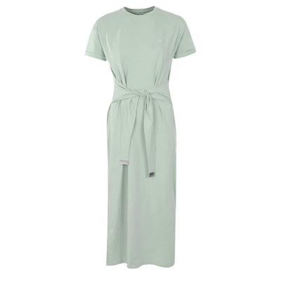 Barbour Whitson Midi Dress in Light Steel Blue