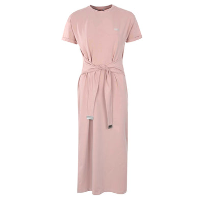 Barbour Whitson Midi Dress in Pale Mauve