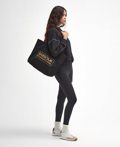 Barbour Essential Ladies Tote Bag in Black