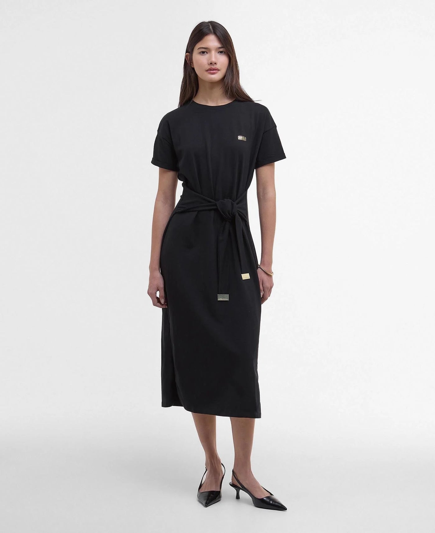 Barbour Whitson Midi Dress in Black