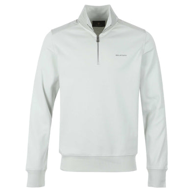 Belstaff Alloy Quarter Zip Sweat Top in Mercury