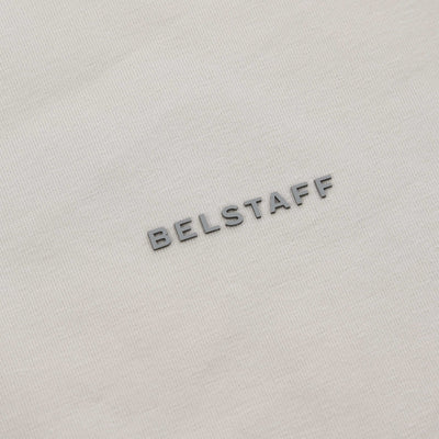 Belstaff Alloy Polo Shirt in Stone Beige Logo