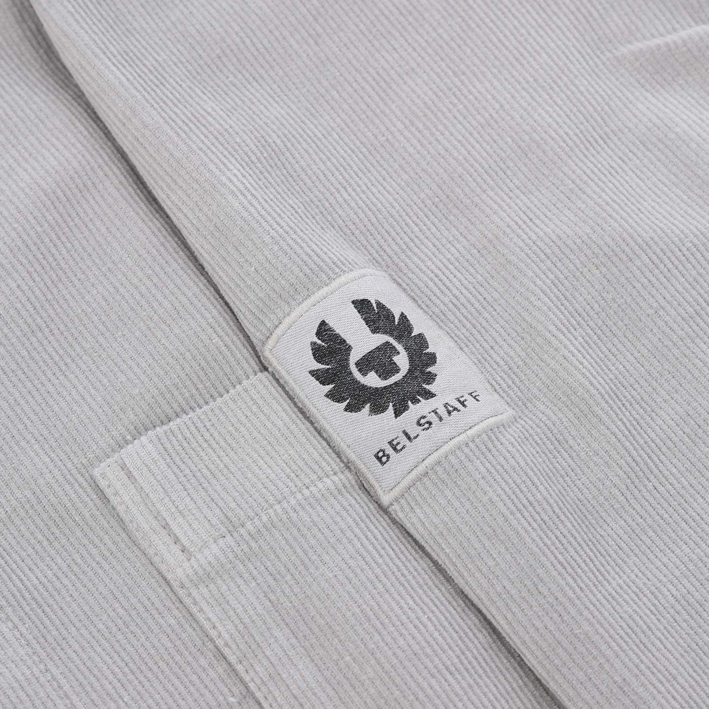 Belstaff Foundry Shirt in Chrome Grey Logo