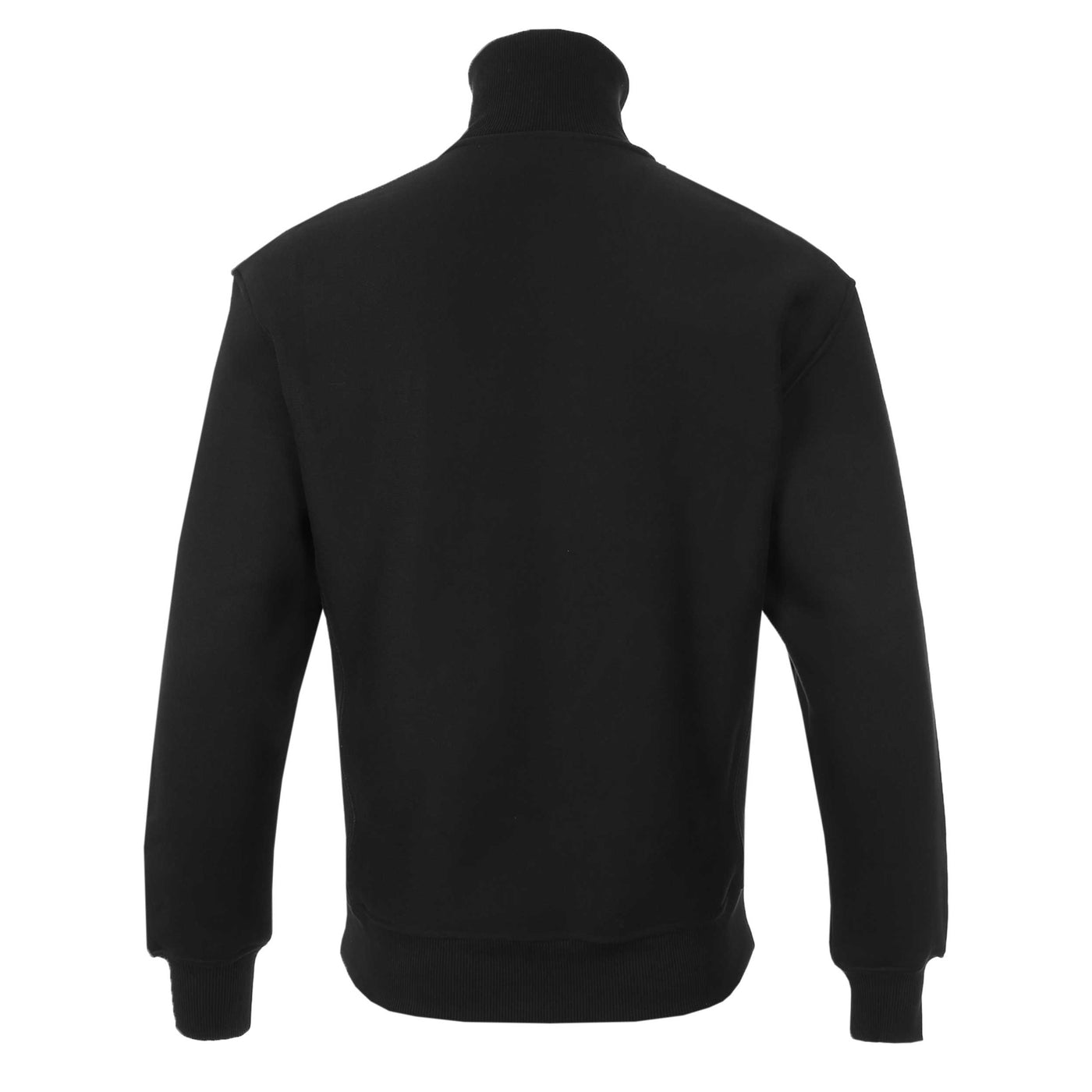 Belstaff Hockley Quarter Zip Sweat Top in Black Back