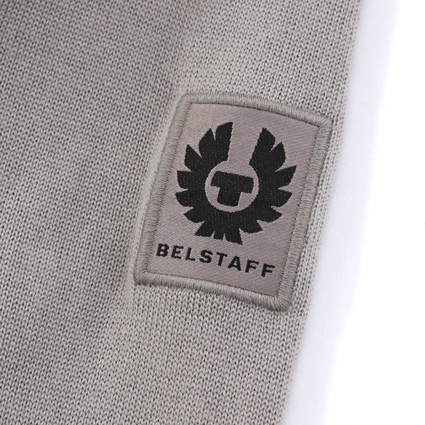 Belstaff Kerrigan Knitwear in Pumice Logo