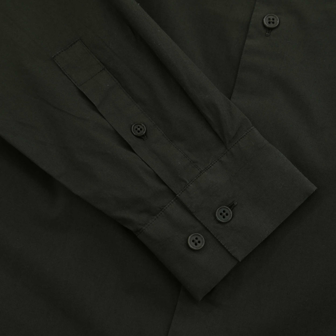 Belstaff Pipe Shirt in Tile Green Cuff