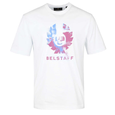 Belstaff Blur Phoenix Graphic T-Shirt in White
