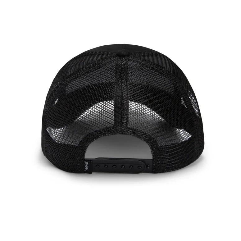 Goorin Bros The Guard Dog Trucker Cap in Black Back