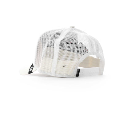 Goorin Bros The Panther Trucker Cap in White