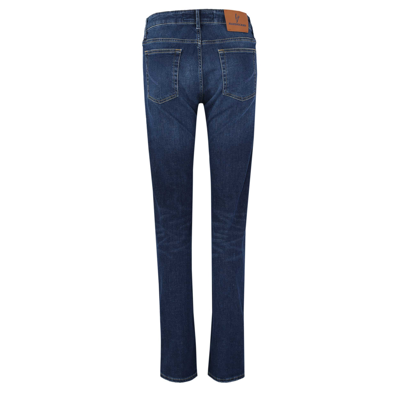 Handpicked Ravello Jean in Mid Blue Denim Back