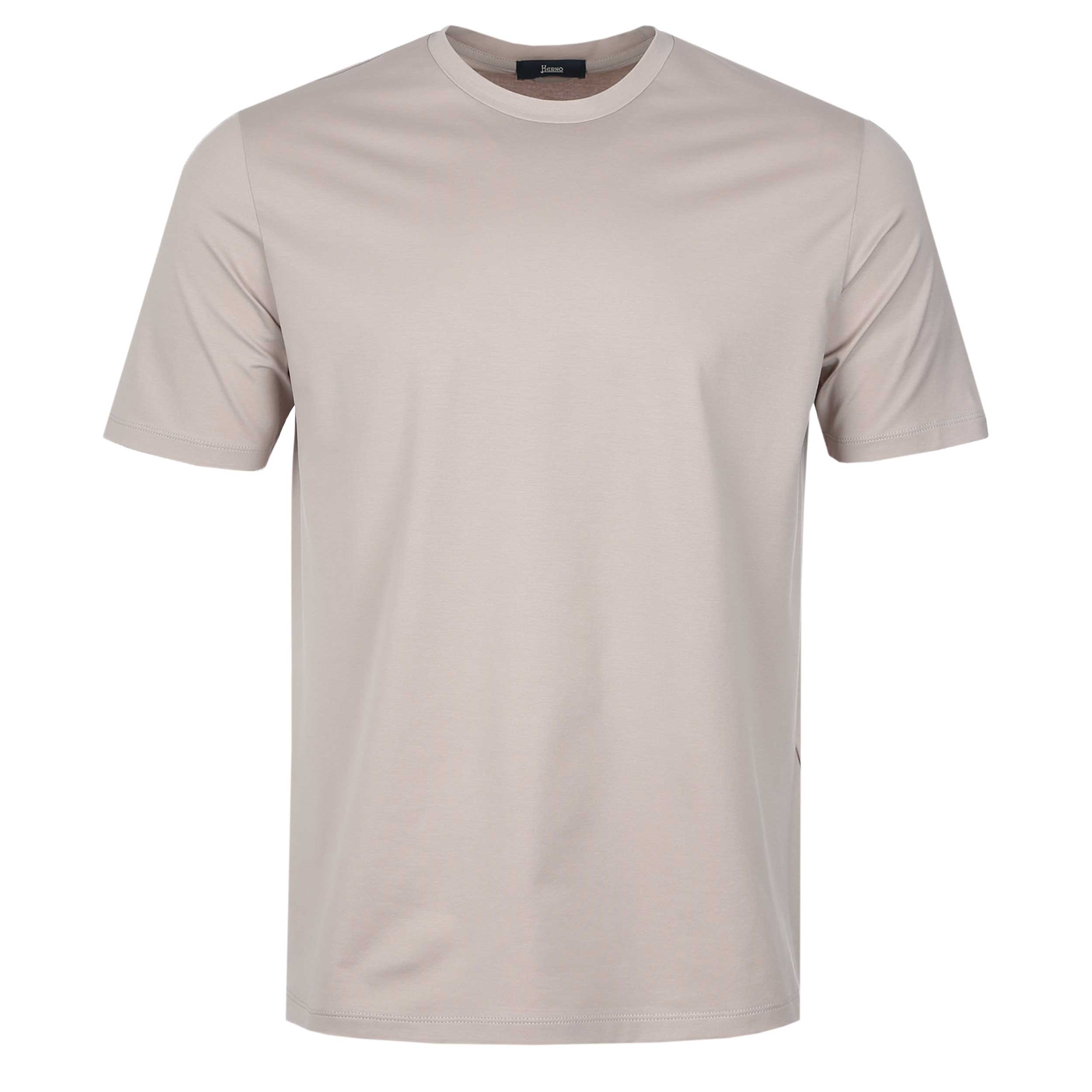 Herno Jersey Stretch T-Shirt in Chantilly