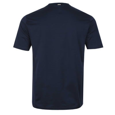 Herno Jersey Stretch T-Shirt in Navy Back