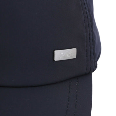 Herno Tech Cap in Navy Logo