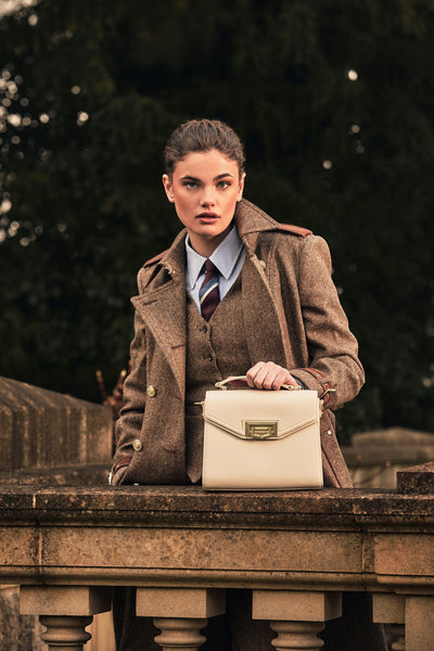 Holland Cooper Cheltenham Bag in Cream