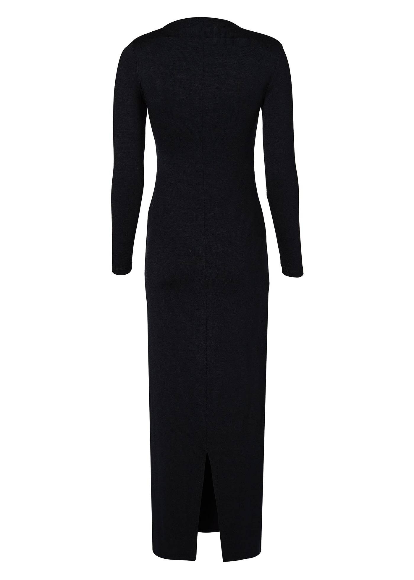 Holland Cooper Harper Long Sleeve Maxi Dress in Black Back