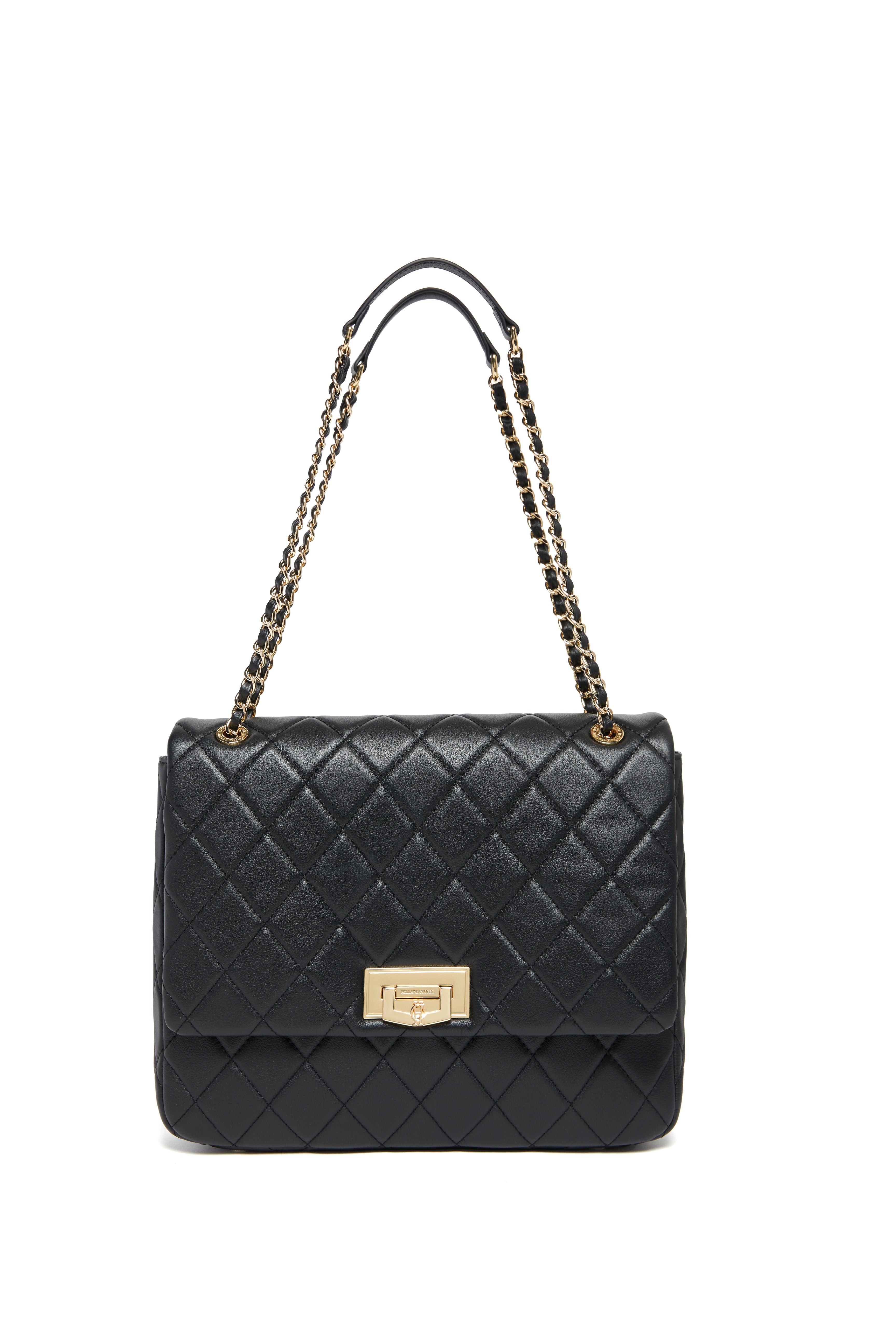 Holland Cooper Quilted Soho Bag in Black | Holland Cooper | Norton Barrie