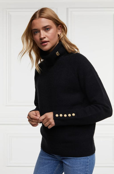 Holland Cooper Tori Knit in Black Model 2